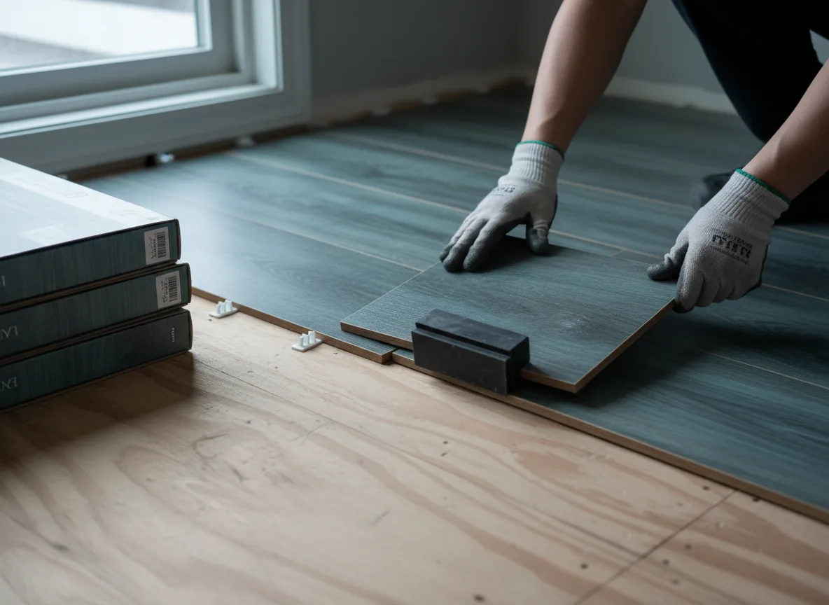 Luxury Vinyl Plank Installation company in Balfour, ND